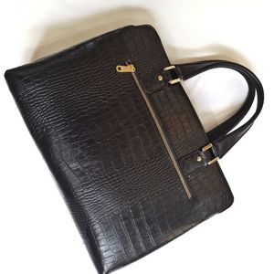 خرید اینترنتی کیف اداری زنانه چرم طبیعی گاوی