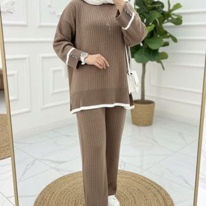 خرید آنلاین ست بافت کلاسیک(آستین دکمه) نورا