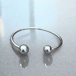 بنگل زنانه طرح گوی ساده کد 3332024