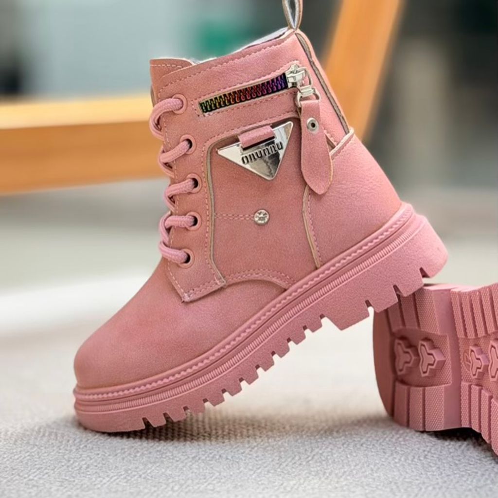 خرید اینترنتی قیمت بوت بچگانه طرح بغل زیپ مثلثی از Kids کد 4090802