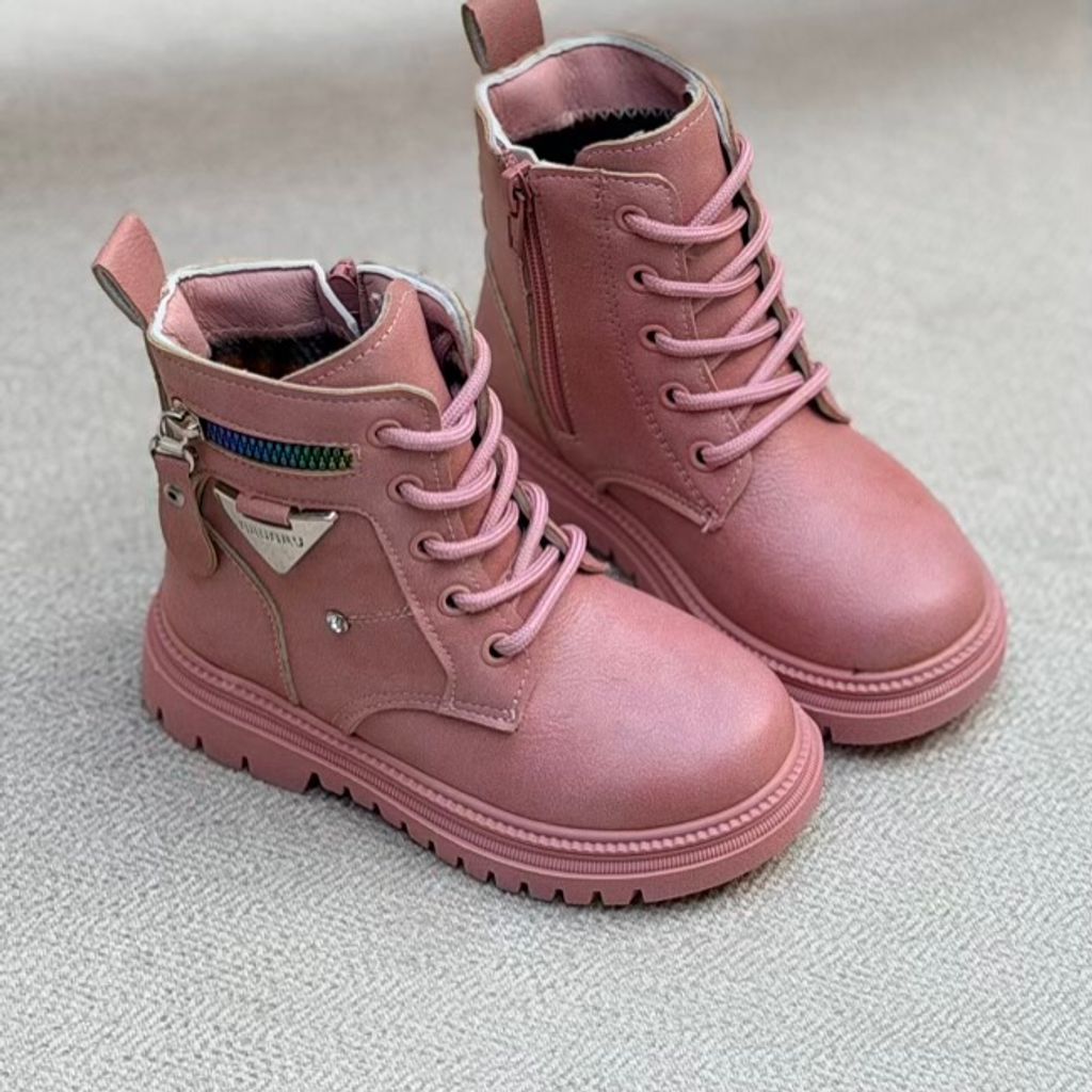 خرید اینترنتی قیمت بوت بچگانه طرح بغل زیپ مثلثی از Kids کد 4090802