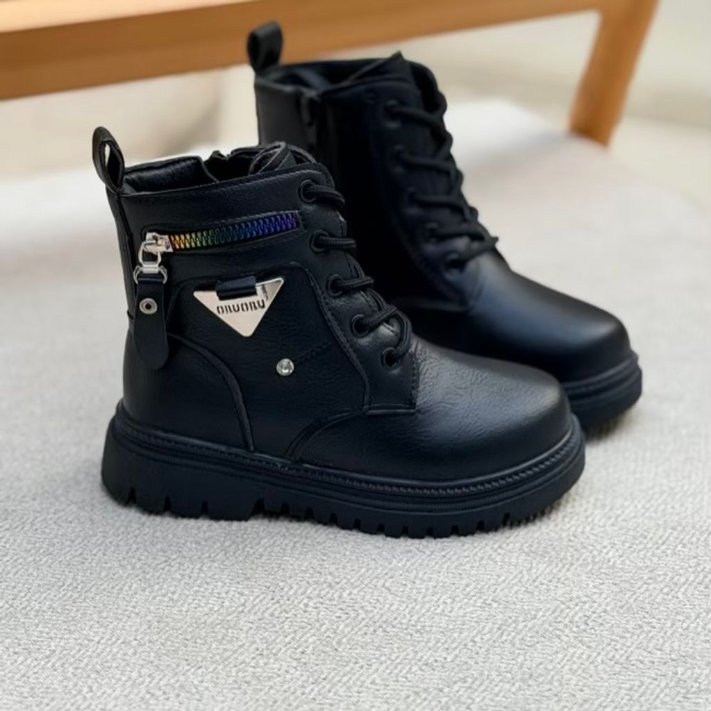 خرید اینترنتی قیمت بوت بچگانه طرح بغل زیپ مثلثی از Kids کد 4090802