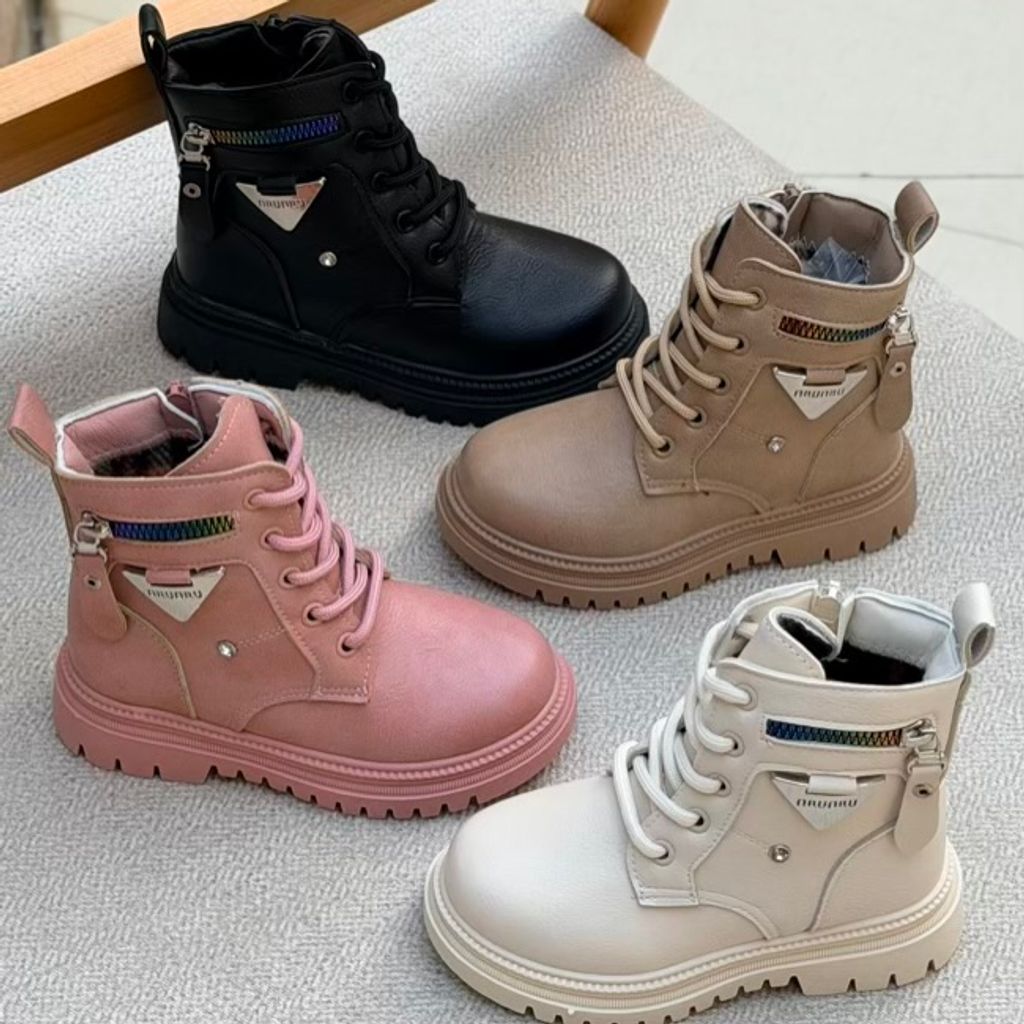 خرید اینترنتی قیمت بوت بچگانه طرح بغل زیپ مثلثی از Kids کد 4090802