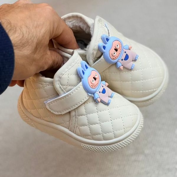 بوت بچگانه شنل دوزی طرح لبوبو از  کد 4090901