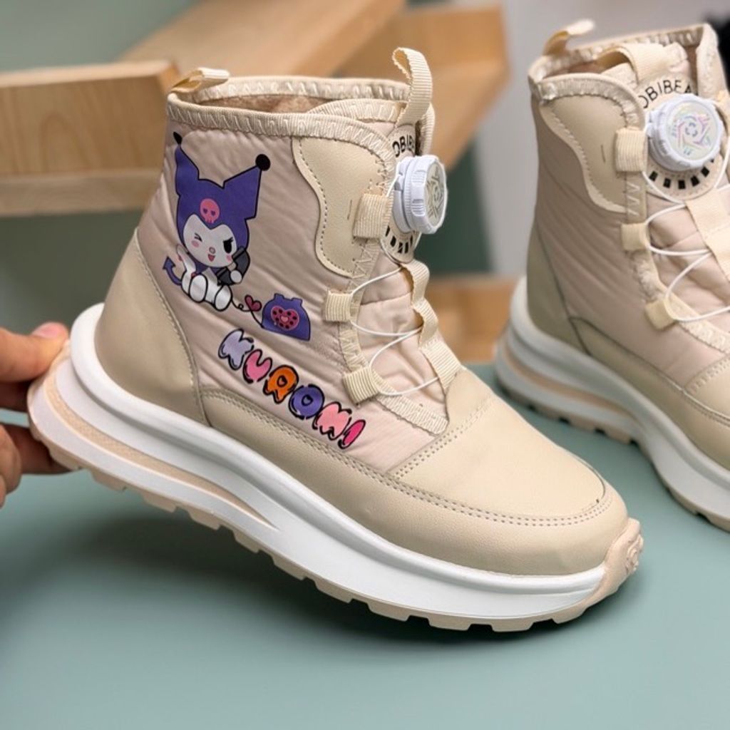 خرید اینترنتی قیمت بوت بچگانه پافری طرح کرومی کد 4082603