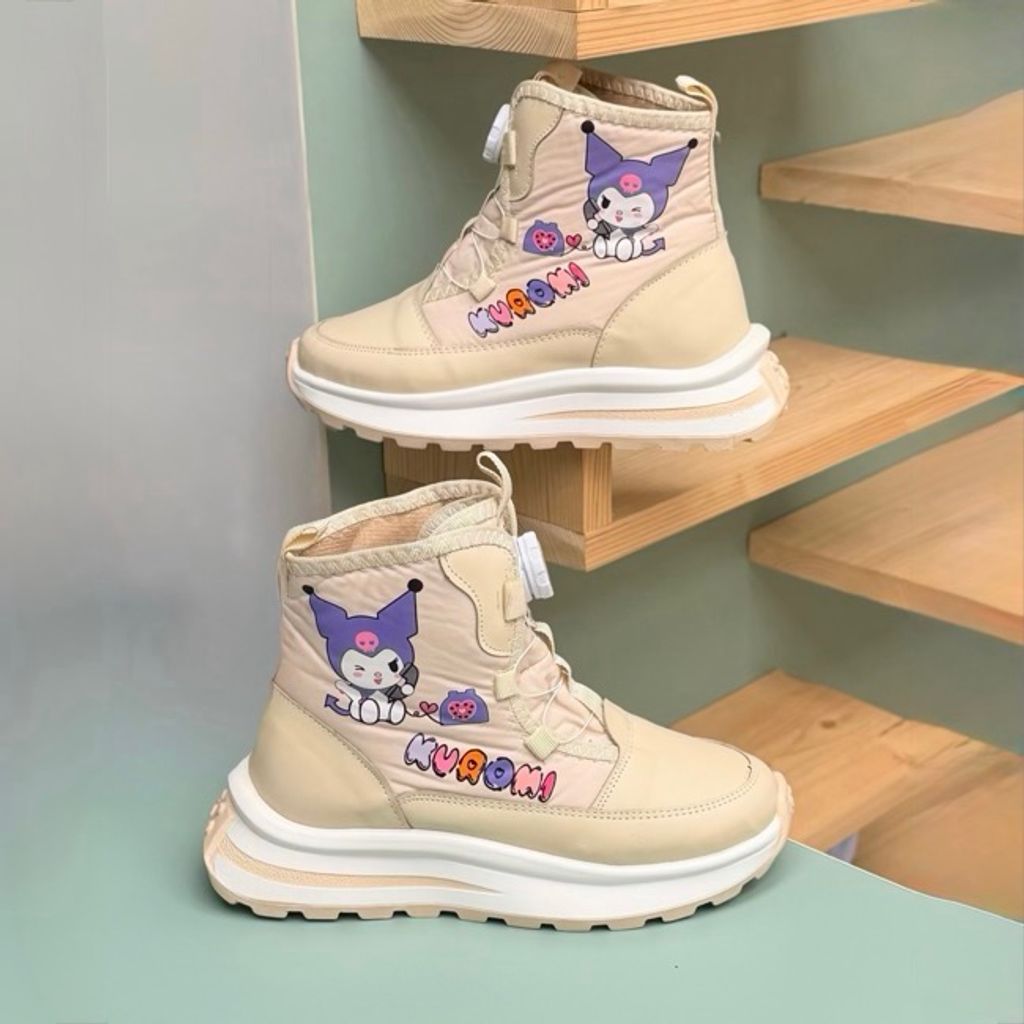 خرید اینترنتی قیمت بوت بچگانه پافری طرح کرومی کد 4082603