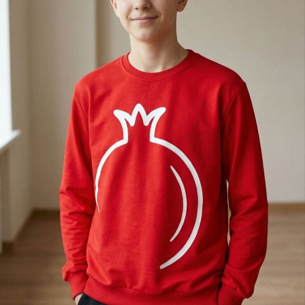 خرید انلاین بلوز طرح انار داخل دورس پنبه