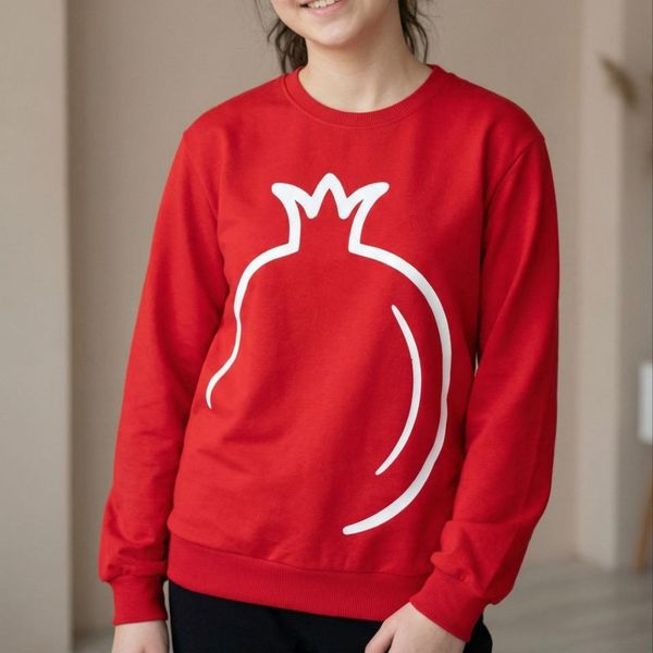 بلوز طرح انار داخل دورس پنبه پسرانه ودخترانه