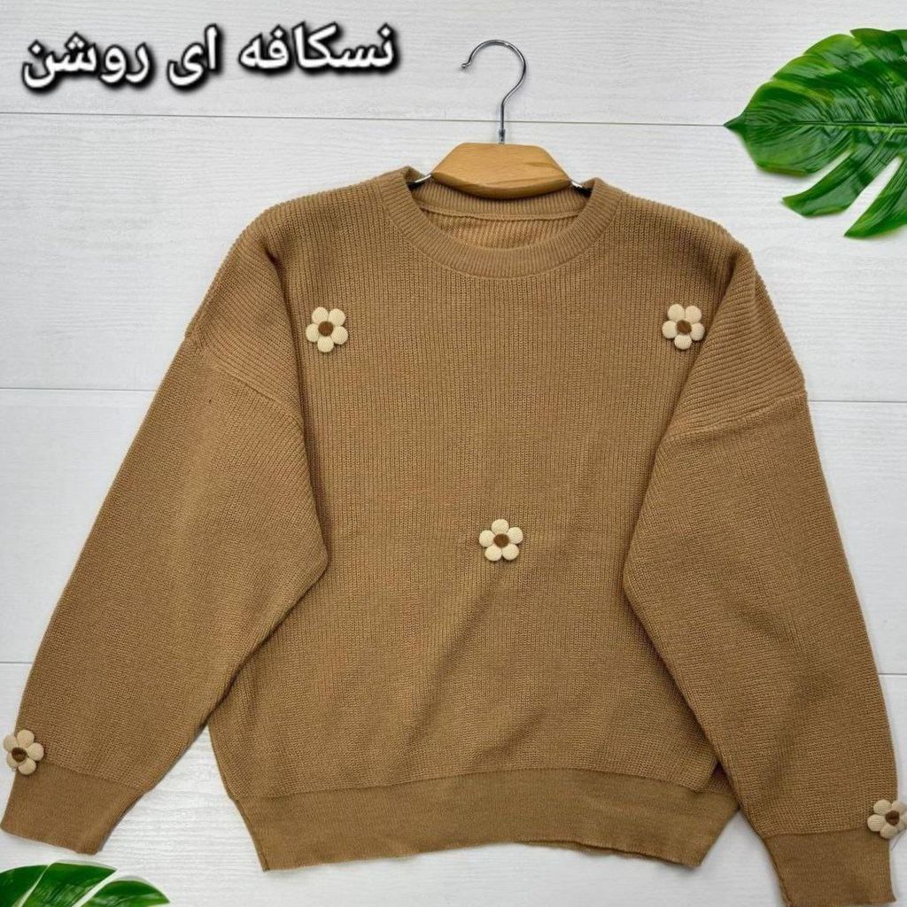 خرید اینترنتی بلوز بافت گلدار