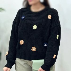 خرید آنلاین بلوز بافت گلدار