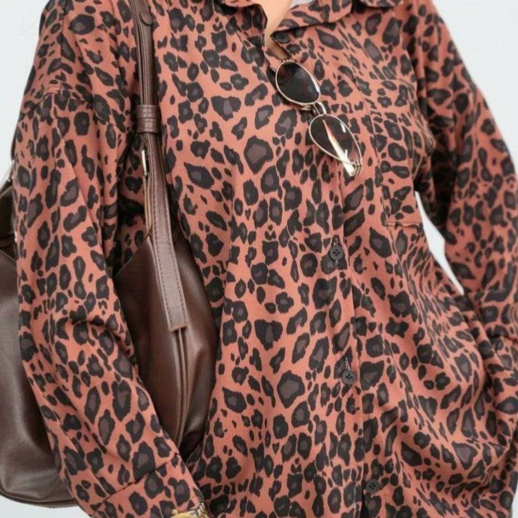 فروش اینترنتی شومیز مجلسی پلنگی