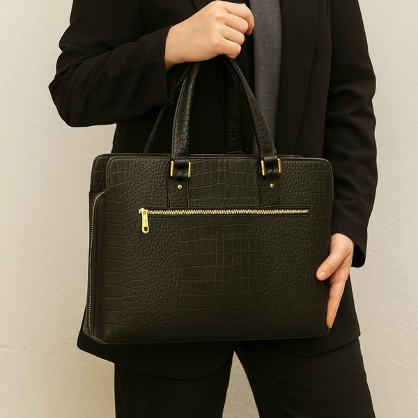 کیف اداری زنانه چرم طبیعی