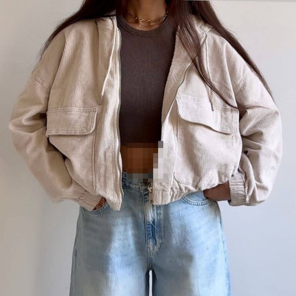 قیمت ارزان بامبر جکت طرح آیدا