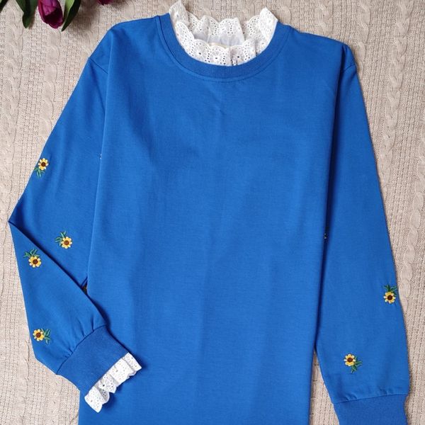 بلوز دورس گلدوزی و خامه دوزی زنانه شایسته ماهو