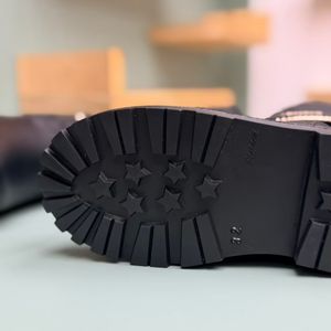 خرید اینترنتی قیمت بوت بلند بچگانه چرمی شنل دوزی کد 4082804