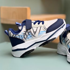 خرید اینترنتی قیمت کتونی بچگانه طرح نیوبالانس آبرنگی از K-Z کد 4081203