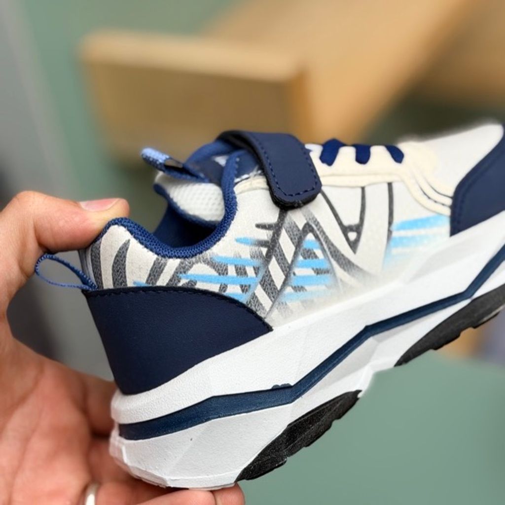 خرید اینترنتی قیمت کتونی بچگانه طرح نیوبالانس آبرنگی از K-Z کد 4081203