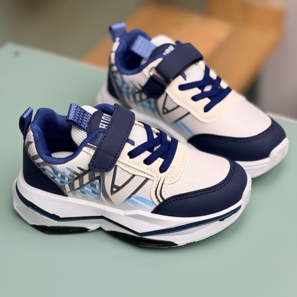 خرید اینترنتی قیمت کتونی بچگانه طرح نیوبالانس آبرنگی از K-Z کد 4081203