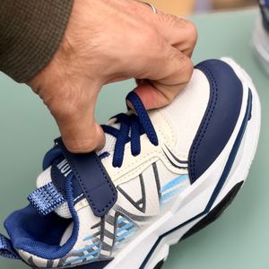 خرید اینترنتی قیمت کتونی بچگانه طرح نیوبالانس آبرنگی از K-Z کد 4081203