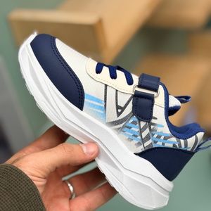 خرید اینترنتی قیمت کتونی بچگانه طرح نیوبالانس آبرنگی از K-Z کد 4081203