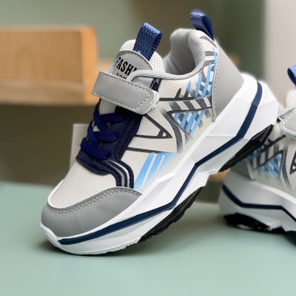 خرید اینترنتی قیمت کتونی بچگانه طرح نیوبالانس آبرنگی از K-Z کد 4081203