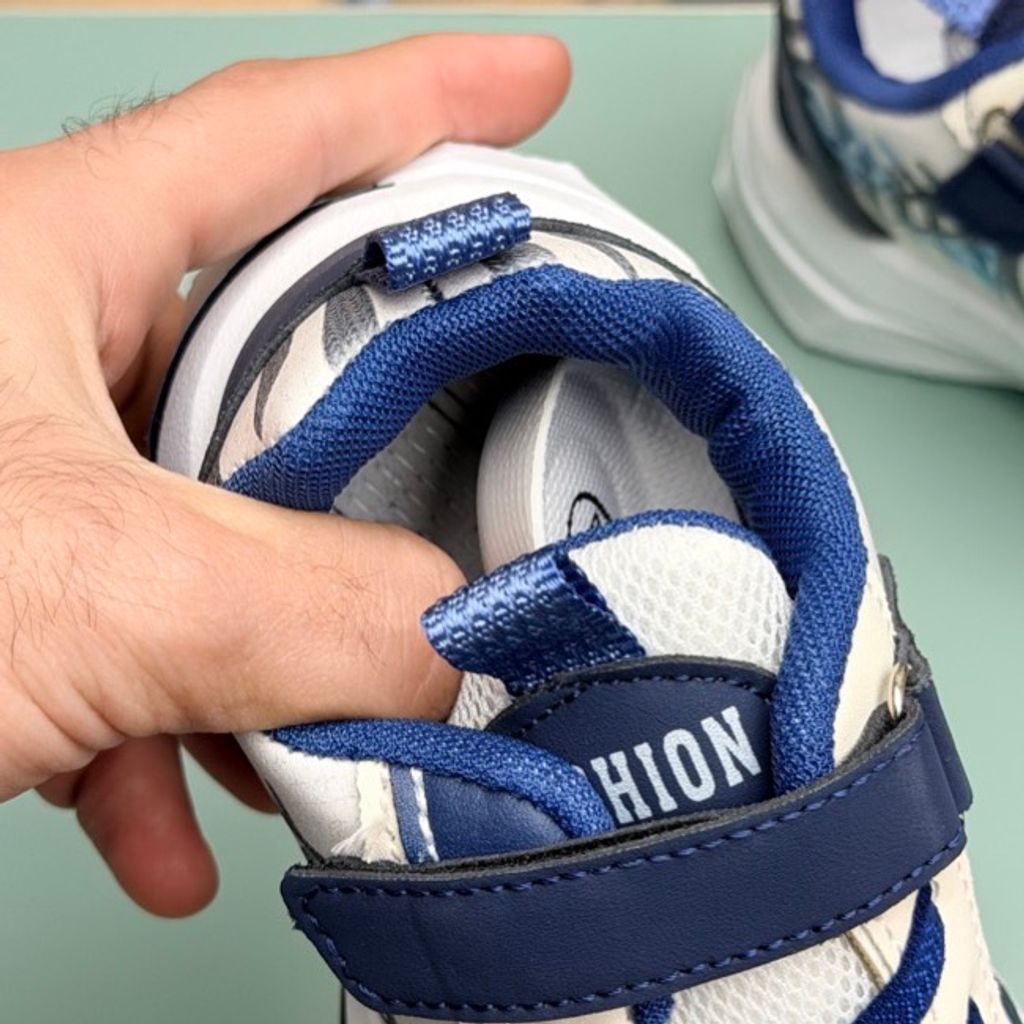 خرید اینترنتی قیمت کتونی بچگانه طرح نیوبالانس آبرنگی از K-Z کد 4081203