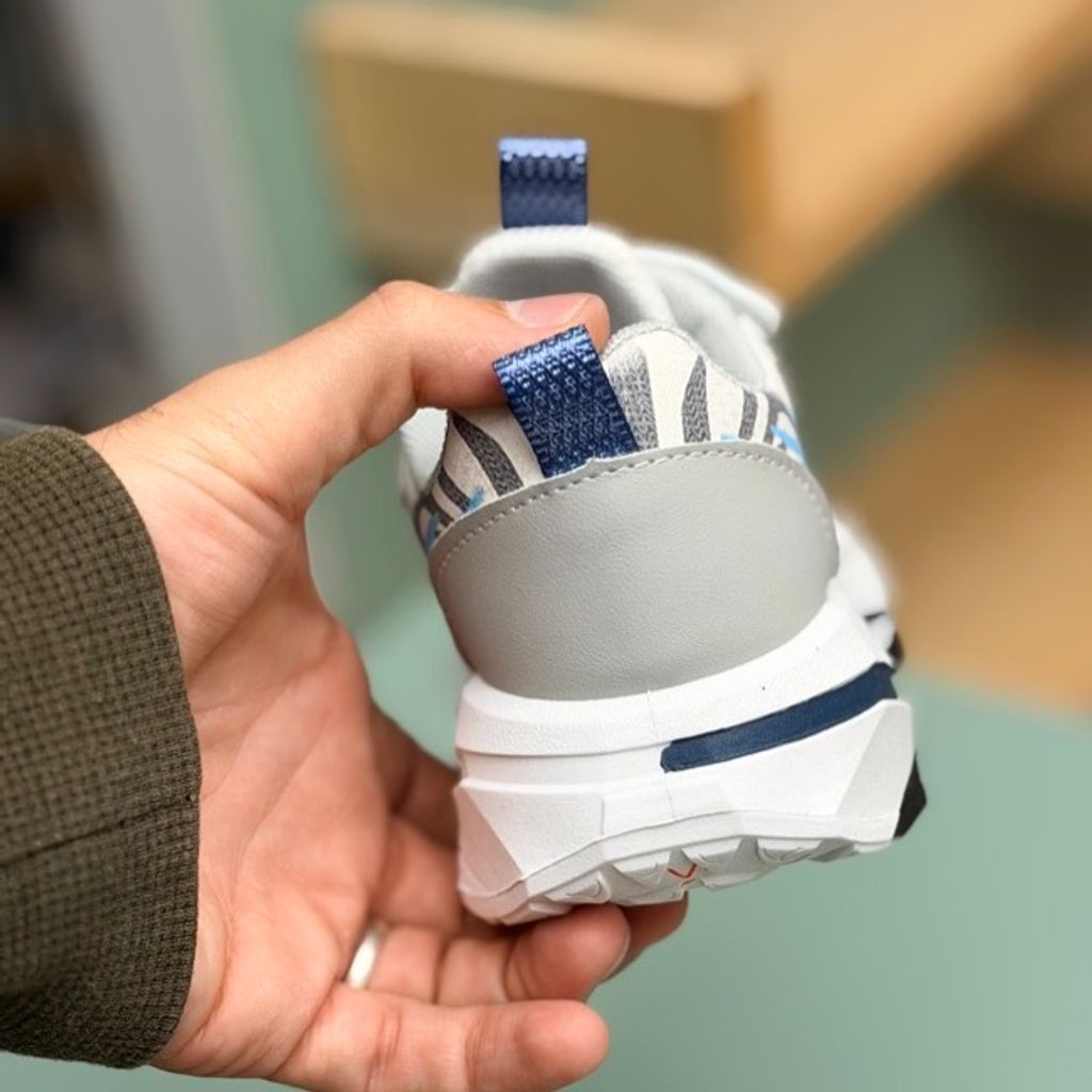 خرید اینترنتی قیمت کتونی بچگانه طرح نیوبالانس آبرنگی از K-Z کد 4081203