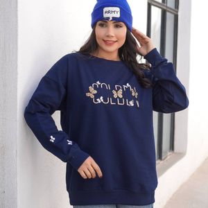 دورس دونخ پنبه آستین بلند گلدوزی پروانه-زنانه(سایز40 تا48)ماهو