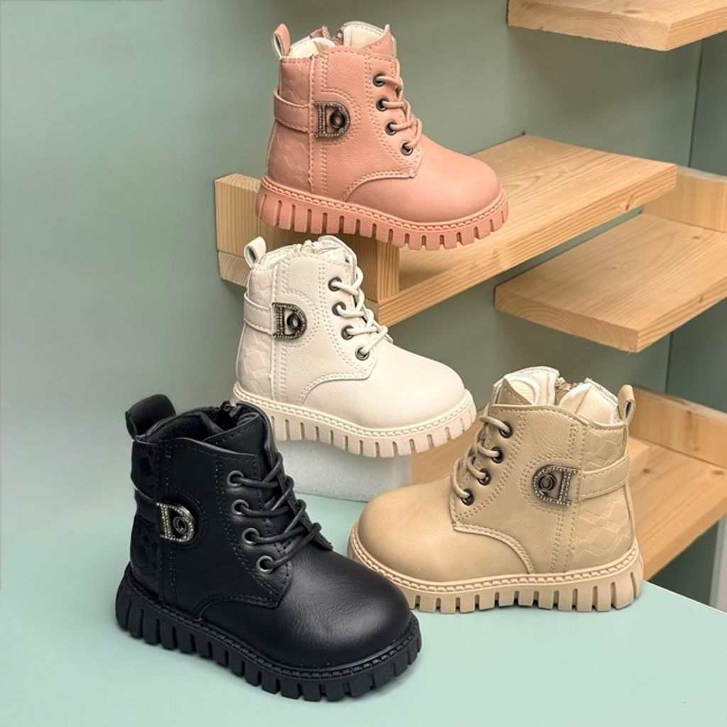 خرید اینترنتی قیمت بوت بچگانه طرح D نگینی از Kids کد 4072301