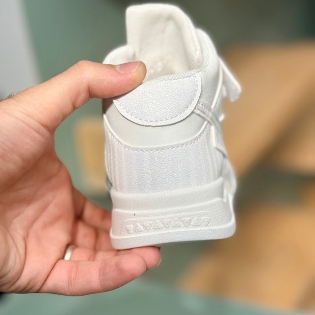 خرید اینترنتی قیمت کتونی نیمساق طرح جردن کرومی لنگ دراز برند کیدز کد 4071902