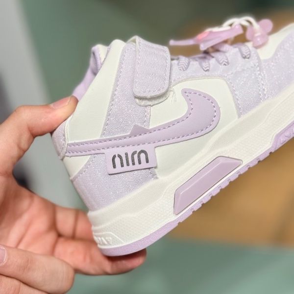 کتونی نیمساق طرح جردن کرومی لنگ دراز برند کیدز کد 4071902