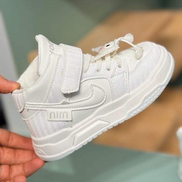 کتونی نیمساق طرح جردن کرومی لنگ دراز برند کیدز کد 4071902