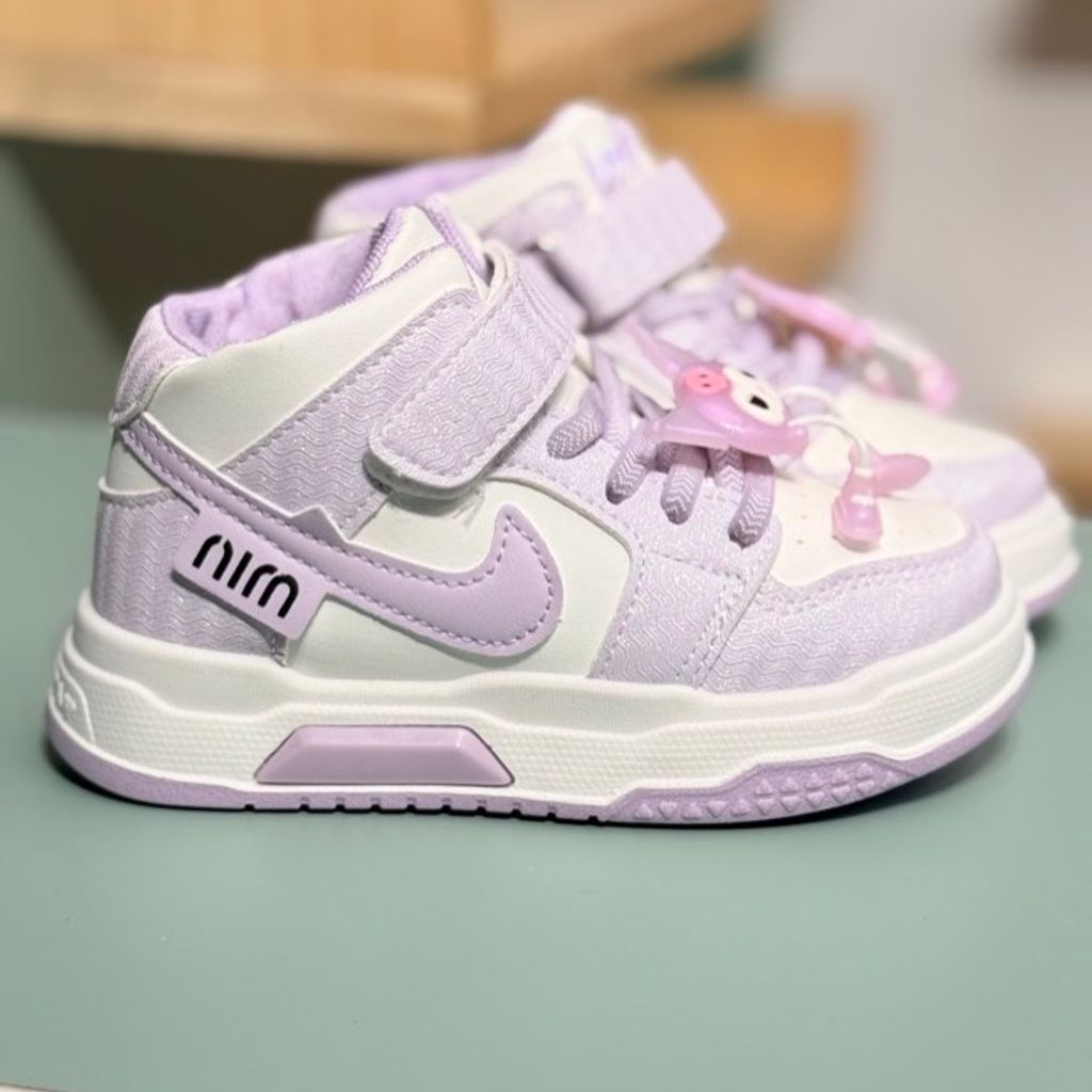 خرید اینترنتی قیمت کتونی نیمساق طرح جردن کرومی لنگ دراز برند کیدز کد 4071902