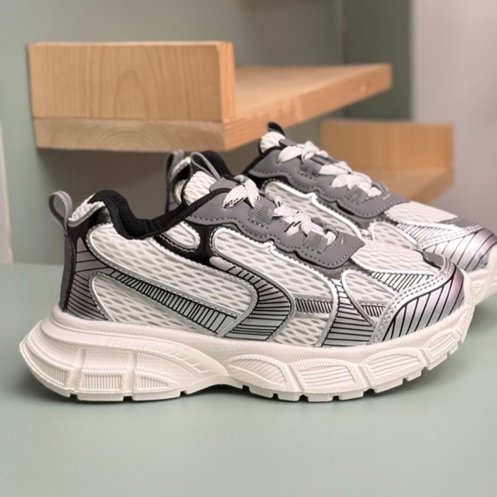 خرید اینترنتی قیمت کتونی بچگانه توری طرح بالنسیاگا از MBA کد 4061902