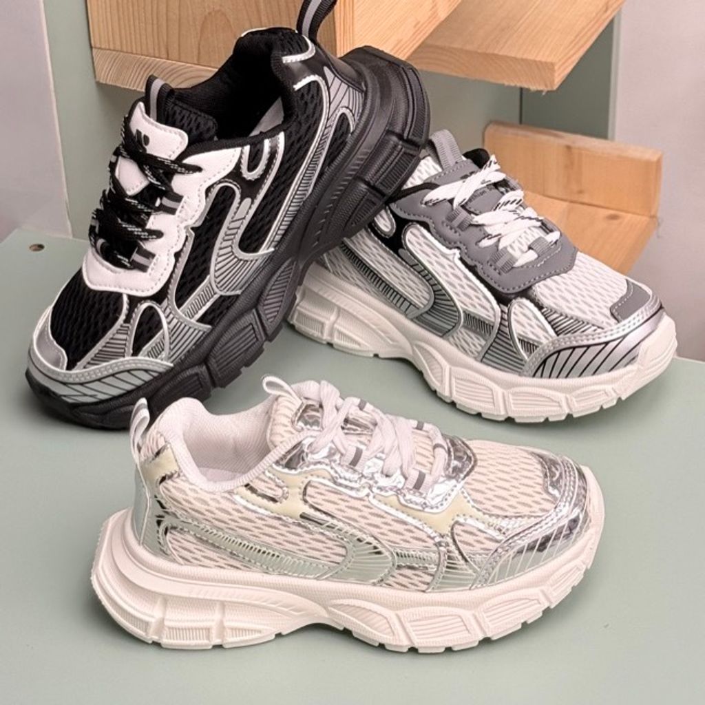 خرید اینترنتی قیمت کتونی بچگانه توری طرح بالنسیاگا از MBA کد 4061902