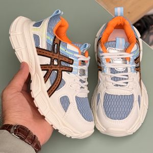 خرید اینترنتی قیمت کتونی بچگانه توری طرح Asics از MBA کد 4061901