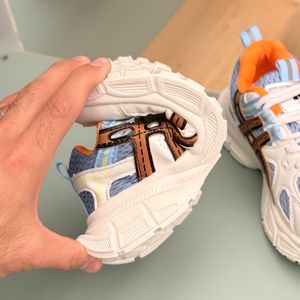 خرید اینترنتی قیمت کتونی بچگانه توری طرح Asics از MBA کد 4061901