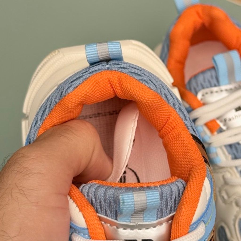 خرید اینترنتی قیمت کتونی بچگانه توری طرح Asics از MBA کد 4061901