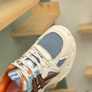 خرید اینترنتی قیمت کتونی بچگانه توری طرح Asics از MBA کد 4061901