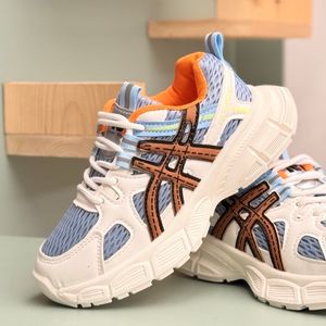 خرید اینترنتی قیمت کتونی بچگانه توری طرح Asics از MBA کد 4061901
