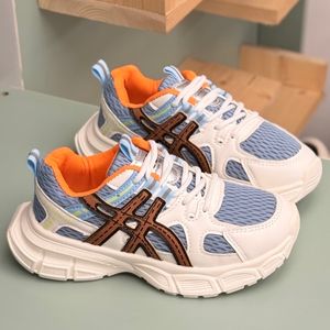 خرید اینترنتی قیمت کتونی بچگانه توری طرح Asics از MBA کد 4061901