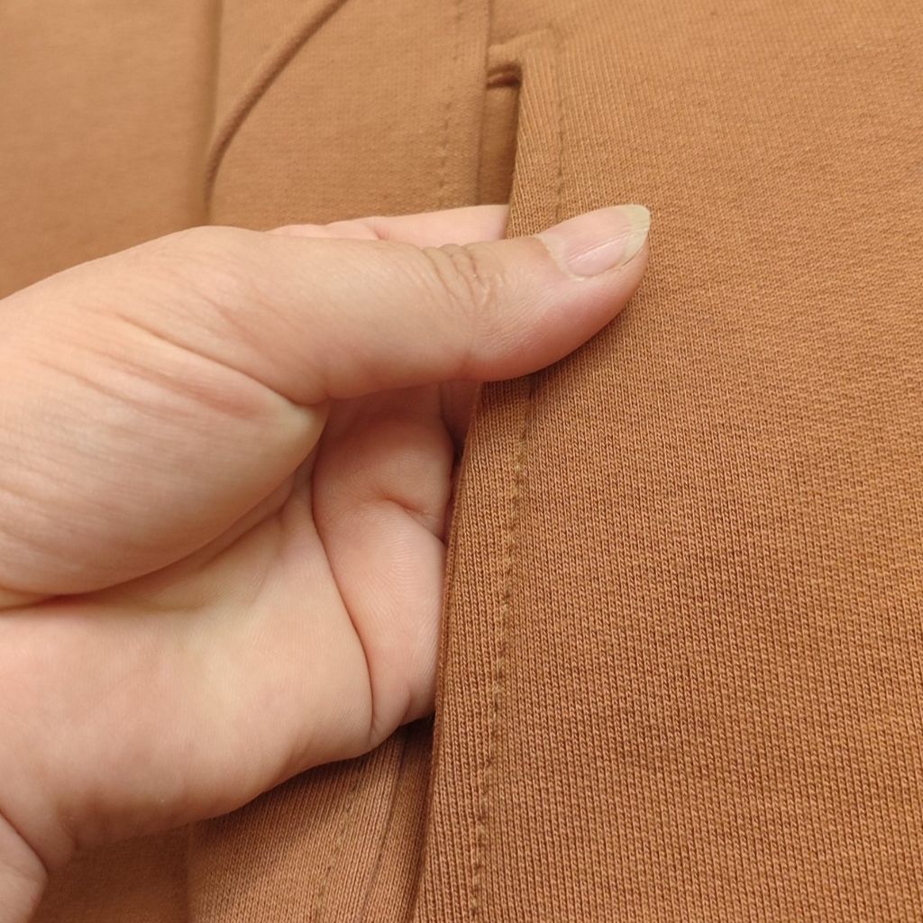 قیمت ارزان دورس سه نخ پنبه تو کرکی جیب دار یقه گرد ماهو