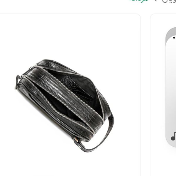 کیف دستی مردانه چرم طبیعی