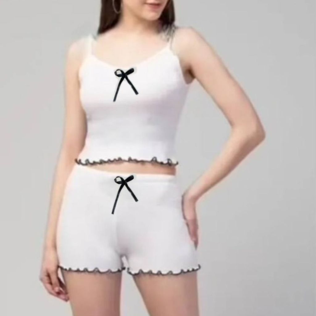 خرید آنلاین تاپ شلوارک پاپیون