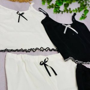 تاپ شلوارک پاپیون