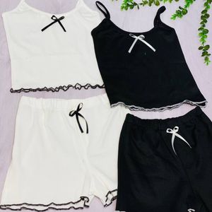 فروش اینترنتی تاپ شلوارک پاپیون