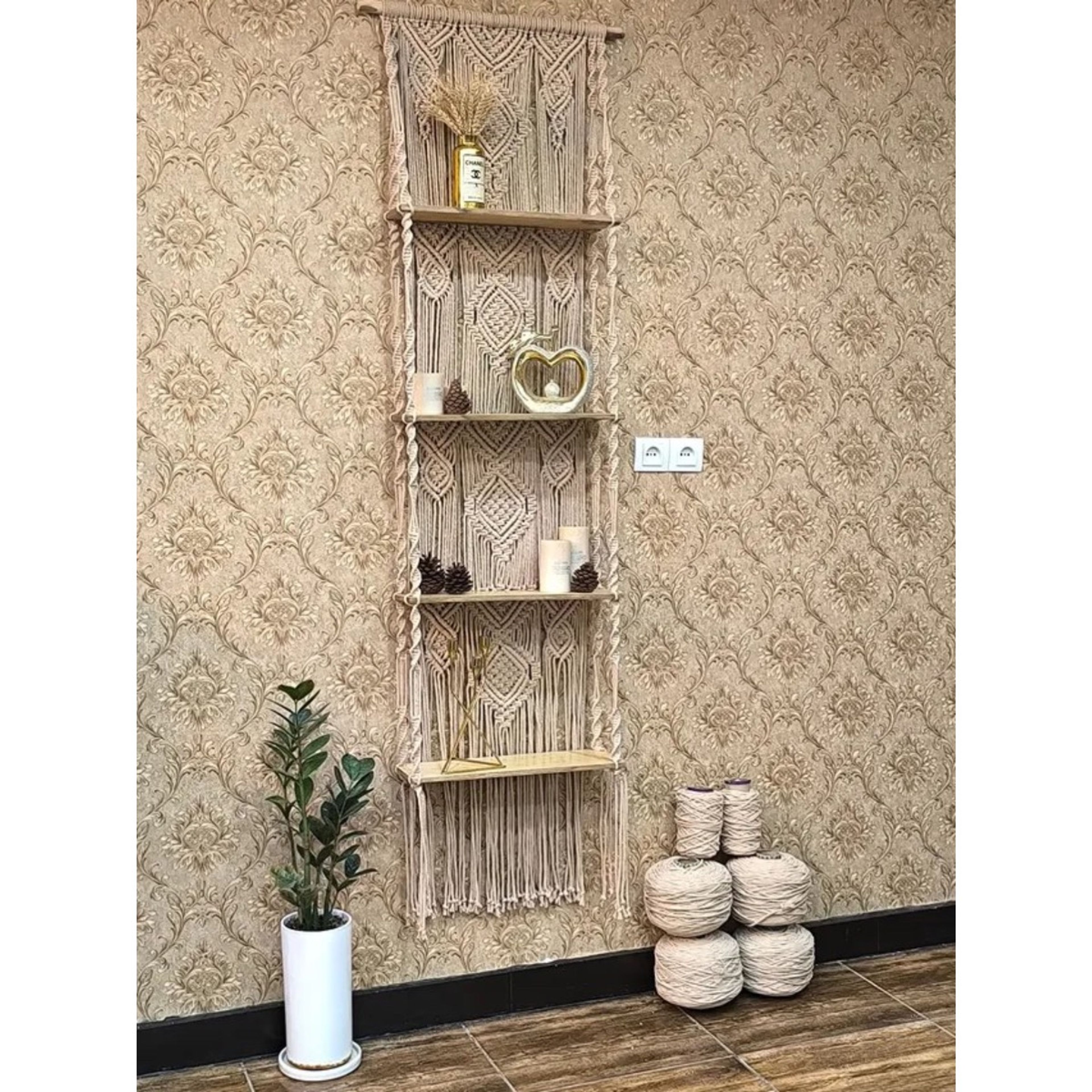قیمت ارزان شلف چوبی طبقه ای لاکچری انجل