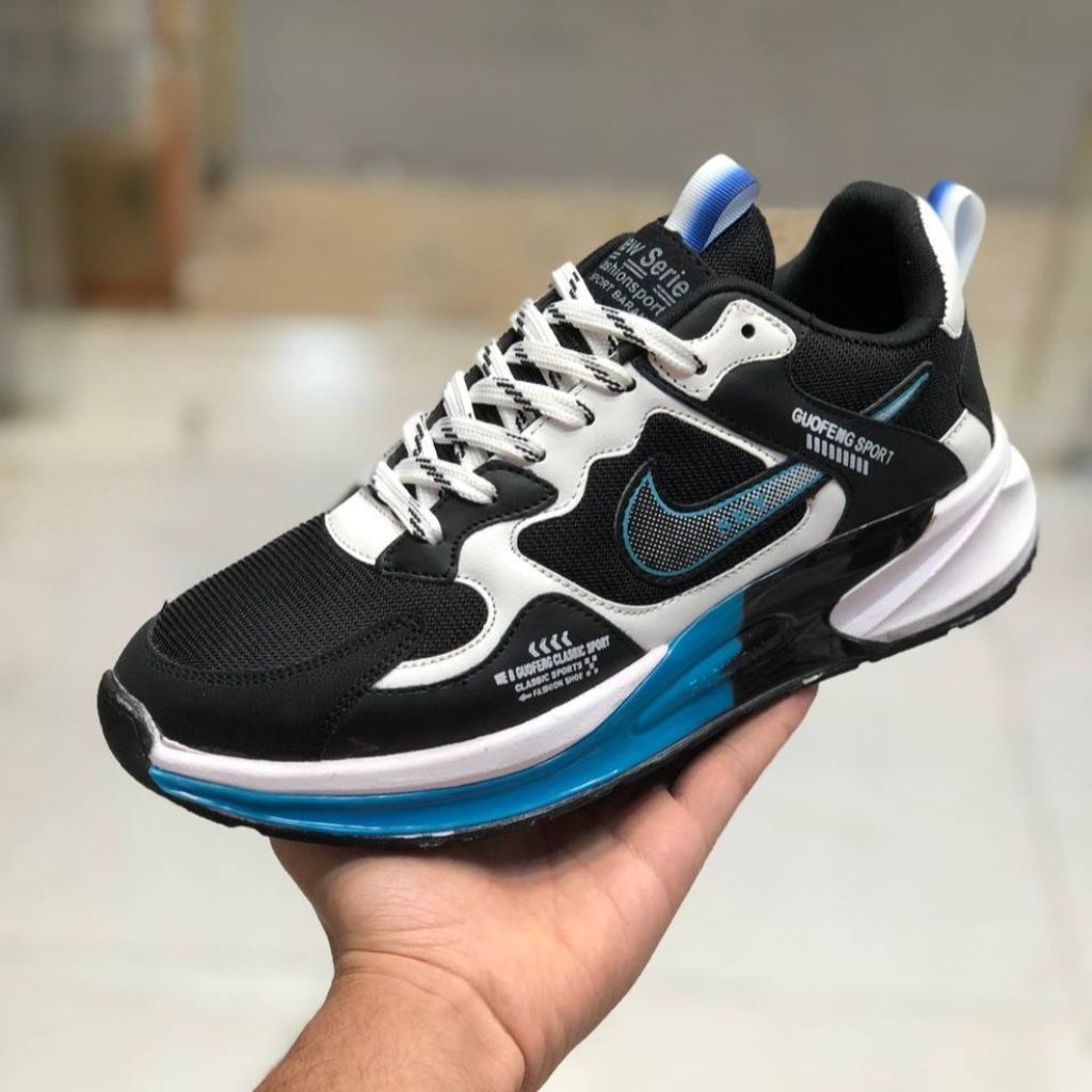 خرید انلاین کفش نایک واید مردانه رنگ مشکی ابی