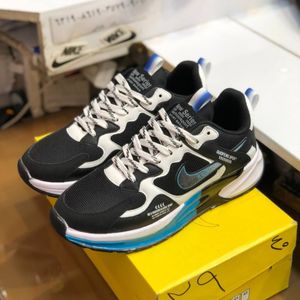 خرید اینترنتی کفش نایک واید مردانه رنگ مشکی ابی