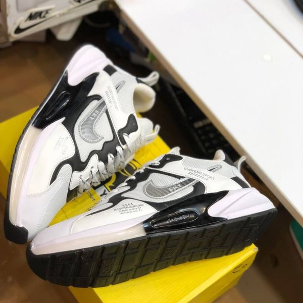 کفش نایک واید مردانه رنگ سفید مشکی